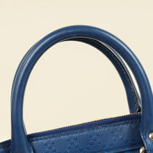 Gucci Blue Diamante Textured Briefcase