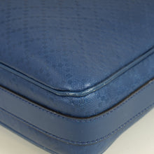 Gucci Blue Diamante Textured Briefcase