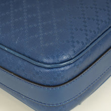 Gucci Blue Diamante Textured Briefcase