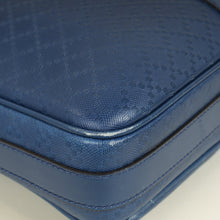 Gucci Blue Diamante Textured Briefcase