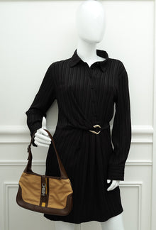 Gucci Brown Jackie O Hobo Bag