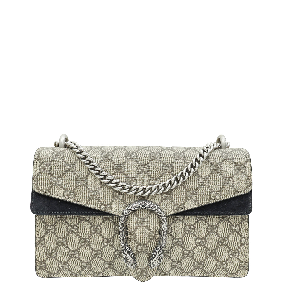 Gucci Bicolor GG Supreme Dionysus Small Shoulder Bag