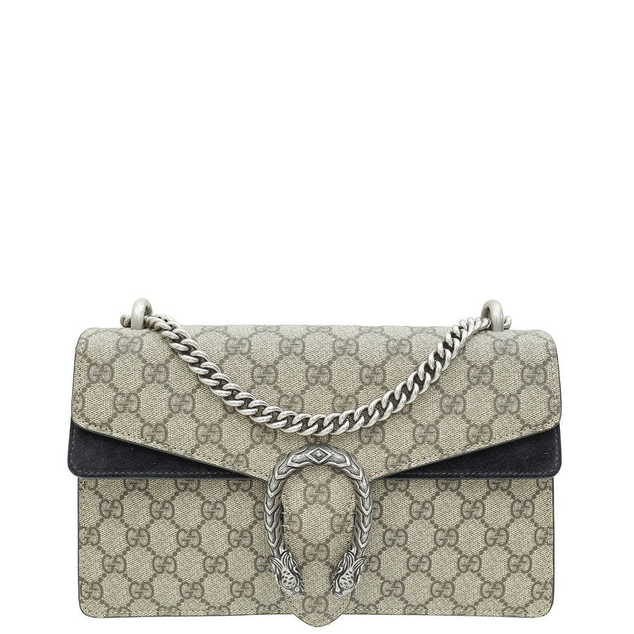 Gucci Bicolor GG Supreme Dionysus Small Shoulder Bag