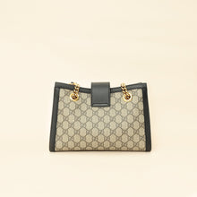 Gucci Bicolor GG Supreme Padlock Tote Small Bag
