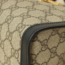 Gucci Bicolor GG Supreme Padlock Tote Small Bag