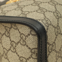 Gucci Bicolor GG Supreme Padlock Tote Small Bag