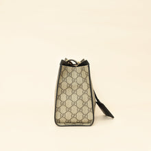 Gucci Bicolor GG Supreme Padlock Tote Small Bag