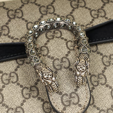 Gucci Bicolor GG Supreme Crystal Dionysus Small Shoulder Bag