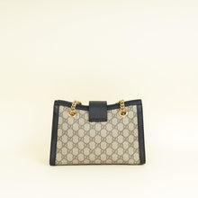 Gucci Bicolor GG Supreme Padlock Small Tote Bag