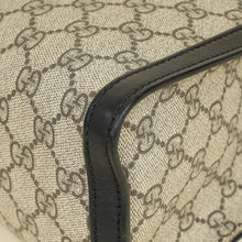 Gucci Bicolor GG Supreme Padlock Small Tote Bag