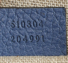 Gucci Navy Blue Interlocking G Small Shoulder Bag