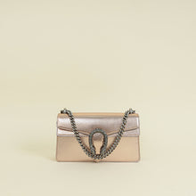 Gucci Metallic Rose Gold Dionysus Medium Shoulder Bag