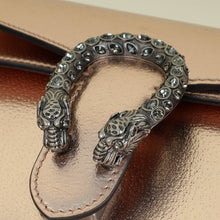 Gucci Metallic Rose Gold Dionysus Medium Shoulder Bag