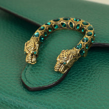 Gucci Green Crystal Dionysus Mini Chain Bag