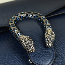 Gucci Blue Dionysus Crystal Shoulder Bag