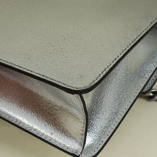 Gucci Metallic Silver Crystal Dionysus Shoulder Bag