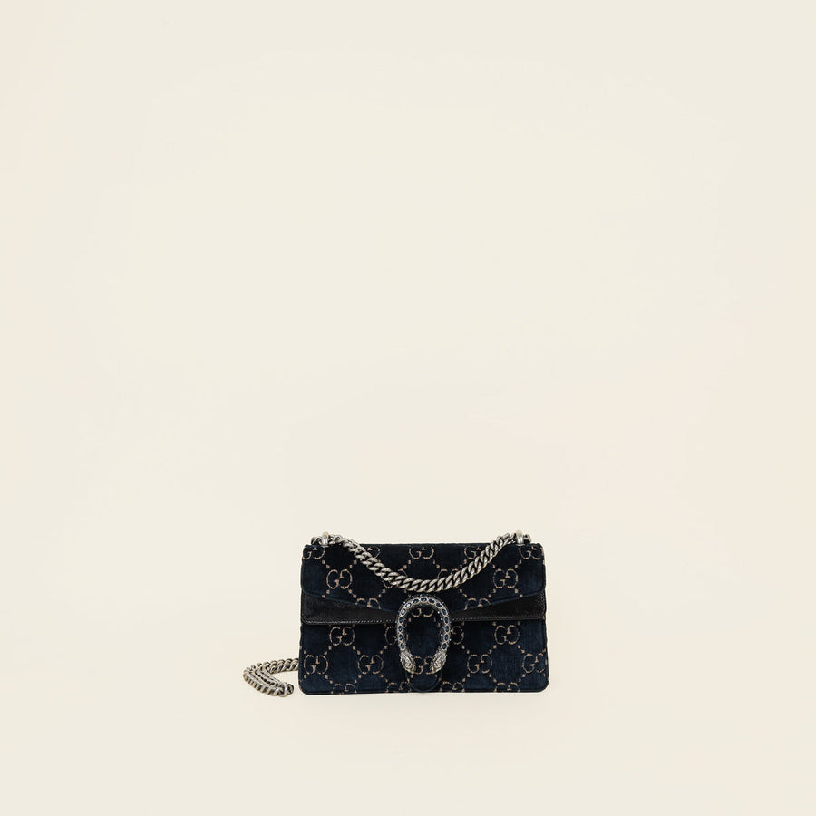 Gucci Bicolor Dionysus Crystal Medium Shoulder Bag