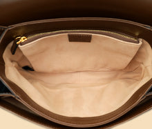 Gucci Ebony GG Supreme 1955 Horsebit Medium Shoulder Bag