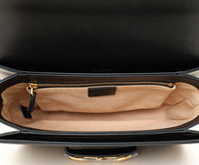 Gucci Black Horsebit 1955 Medium Flap Bag