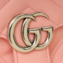 Gucci Pink GG Marmont Top Handle Small Bag