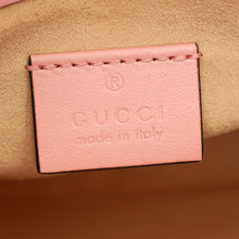 Gucci Pink GG Marmont Top Handle Small Bag