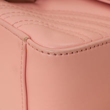 Gucci Pink GG Marmont Top Handle Small Bag