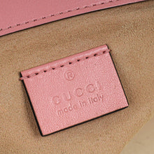 Gucci Pink GG Marmont Top Handle Chain Bag