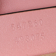 Gucci Pink GG Marmont Top Handle Chain Bag