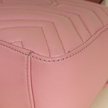 Gucci Pink GG Marmont Top Handle Chain Bag