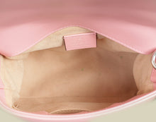 Gucci Pink GG Marmont Top Handle Chain Bag