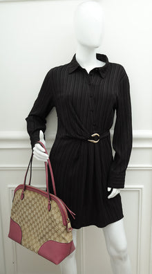 Gucci Bicolor GG Bree Shoulder Bag