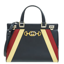 Gucci Tricolor Zumi Smooth Medium Top Handle Bag