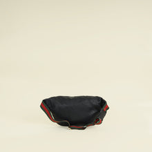 Gucci Black Logo Print Large Belt Bag