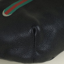 Gucci Black Logo Print Large Belt Bag