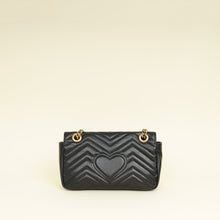 Gucci Black GG Marmont Medium Shoulder Bag
