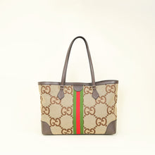 Gucci Bicolor Jumbo GG Ophidia Tote Bag