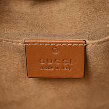 Gucci Bicolor GG Supreme Padlock Small Tote Bag