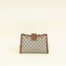 Gucci Bicolor GG Supreme Padlock Small Tote Bag
