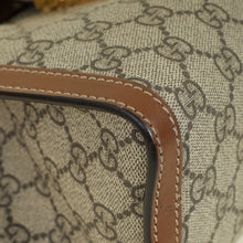 Gucci Bicolor GG Supreme Padlock Small Tote Bag
