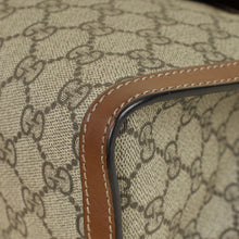 Gucci Bicolor GG Supreme Padlock Small Tote Bag