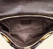 Gucci Bicolor GG Horsebit Clutch