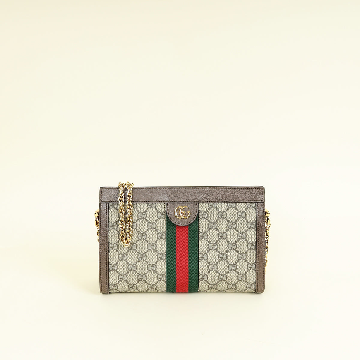Gucci Bicolor GG Supreme Ophidia GG Small Shoulder Bag