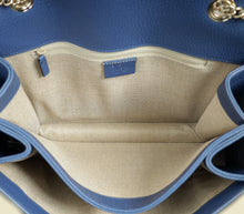 Gucci Dark Blue Interlocking G Interlocking G Medium Shoulder Bag