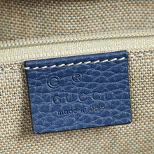 Gucci Dark Blue Interlocking G Interlocking G Medium Shoulder Bag