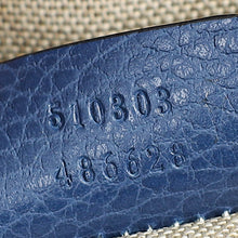 Gucci Dark Blue Interlocking G Interlocking G Medium Shoulder Bag