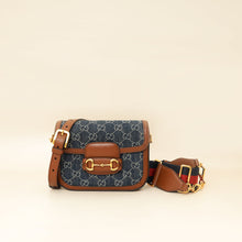Gucci Bicolor GG Horsebit 1955 Mini Shoulder Bag