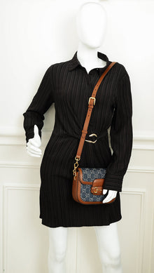 Gucci Bicolor GG Horsebit 1955 Mini Shoulder Bag