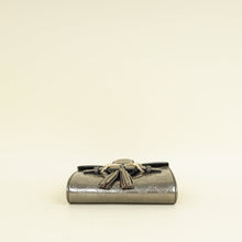 Gucci Metallic Gray GG Shine Mini Emily Bag