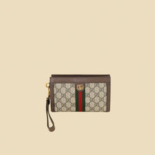 Gucci Bicolor GG Supreme Ophidia Wristlet Pouch