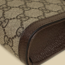 Gucci Bicolor GG Supreme Ophidia Wristlet Pouch